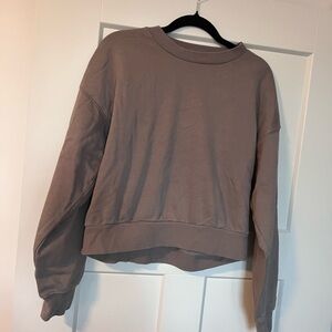 Beyond Yoga Brown Sweat Set